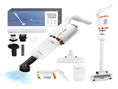 Aspirator de mana vertical fara fir 2in1 pentru curatenie rapida si eficienta