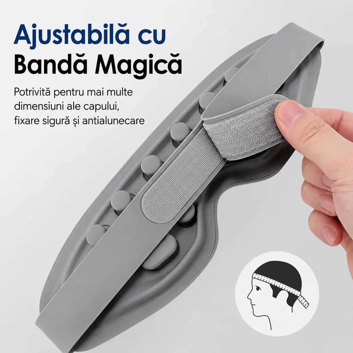 Aparat de Masaj Ocular Promagg cu Căldură și Vibrații - imagine 5