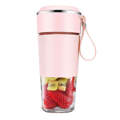 Blender portabil cu capac rezistent la scurgeri și filtru pentru o textură fină a băuturilor.