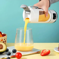 Blender portabil multifuncțional, conceput pentru prepararea rapidă a sucurilor și shake-urilor sănătoase