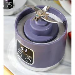 Cuțite din oțel inoxidabil, blender puternic pentru mărunțirea gheții și a fructelor tari, design modern și ergonomic