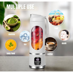 Blender electric fără fir, potrivit pentru sucuri, cafea cu lapte și piureuri, funcție de protecție la suprasarcină