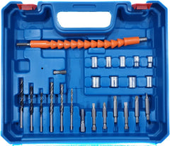 Bormasina cu 2 acumulatori 12V 24 piese - Promagg.ro