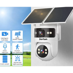 Camera de Supraveghere Jortan 4G cu Panou Solar JT-9682 si 2 Lentile - imagine 4