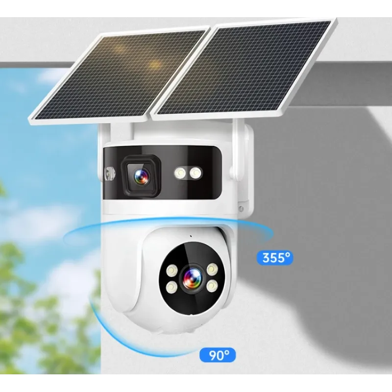 Camera de Supraveghere Jortan 4G cu Panou Solar JT-9682 si 2 Lentile - imagine 5