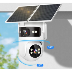 Camera de Supraveghere Jortan 4G cu Panou Solar JT-9682 si 2 Lentile - imagine 5