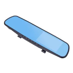 Camera DVR Dual Fata-Spate, Tip Oglinda Retrovizoare, Full HD, Senzor G, Neagra - imagine 3