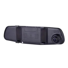 Camera DVR Dual Fata-Spate, Tip Oglinda Retrovizoare, Full HD, Senzor G, Neagra - imagine 4