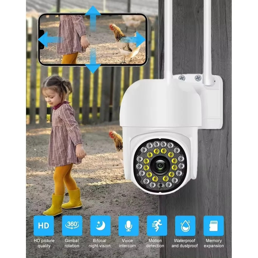 Cameră Supraveghere Exterior cu Microfon – Full HD - imagine 4