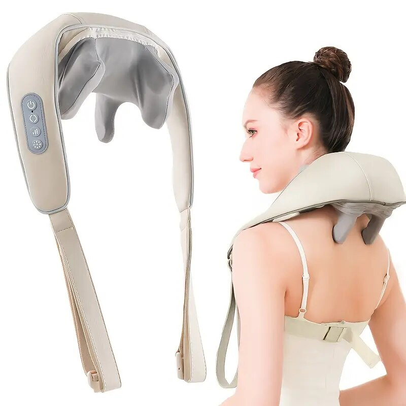 Aparat masaj cervical pentru relaxare musculara si confort zilnic