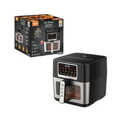 Friteuză Air Fryer Digitală RAF 8L, 1700W, Fereastră Vizualizare, Fără Ulei