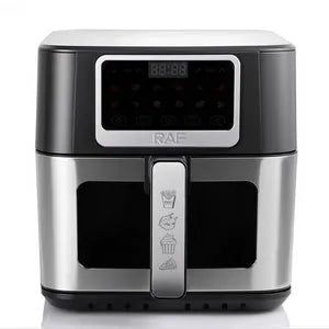 Friteuză Air Fryer Digitală RAF 8L, 1700W, Fereastră Vizualizare, Fără Ulei - imagine 4