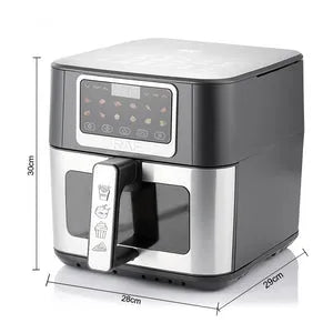 Friteuză Air Fryer Digitală RAF 8L, 1700W, Fereastră Vizualizare, Fără Ulei - imagine 6