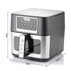 Friteuză Air Fryer Digitală RAF 8L, 1700W, Fereastră Vizualizare, Fără Ulei - imagine 6