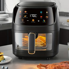 Friteuză cu Aer Cald 8L 2400W Afisaj Digital