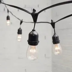 Ghirlandă Luminoasă de Exterior, 5 Metri, 10 Becuri, Interconectabilă, IP65 - imagine 2