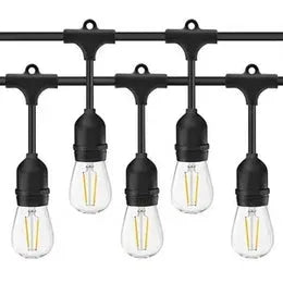 Ghirlandă Luminoasă de Exterior, 5 Metri, 10 Becuri, Interconectabilă, IP65 - imagine 6