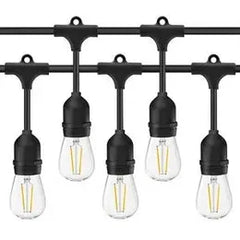 Ghirlandă Luminoasă de Exterior, 5 Metri, 10 Becuri, Interconectabilă, IP65 - imagine 6