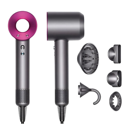 Uscator de Par 5 in 1 Ultrasonic Leafless Hair Drier - imagine 2