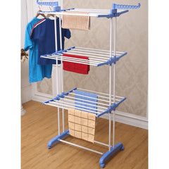 Uscător Rufe Vertical Pliabil 170 cm cu Suport pentru Umerașe - imagine 6
