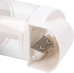 Concasor electric de gheață 20W cu încărcare USB și lame inox, alb