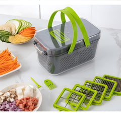 Răzătoare Multifuncțională pentru Legume și Fructe cu 22 Accesorii