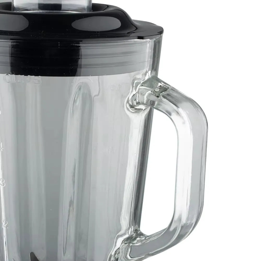 Blender Electric 3 în 1, 1000W, Vas din Sticlă 1.5L, Bol Inox și Râșniță, 2 Viteze + Pulse - imagine 9