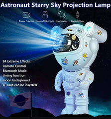 Proiector LED Astronaut cu Sunete, Lumini și Conexiune Bluetooth