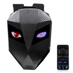 Rucsac cu Ecran LED Full Color Impermeabil și Capacitate Mare Carbon