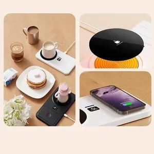 Încălzitor Electric pentru Cană cu Încărcare Wireless – Control Inteligent al Temperaturii - imagine 3