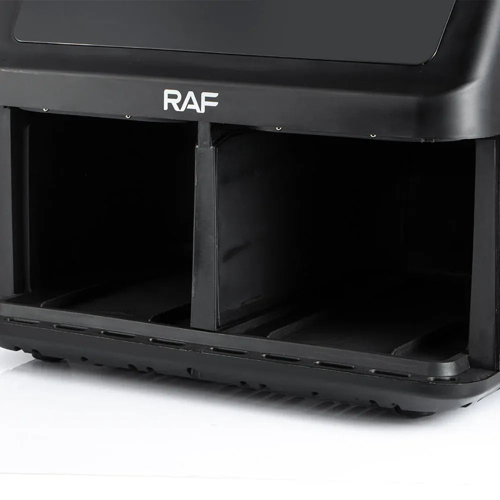 Friteuză cu Aer Cald Dual Zone 9L, 2800W, 2 Coșuri Independente 4.5L + 4.5L, Control Digital Touch - imagine 4