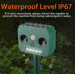 Aparat Solar Împotriva Dăunătorilor pentru Curte și Grădină