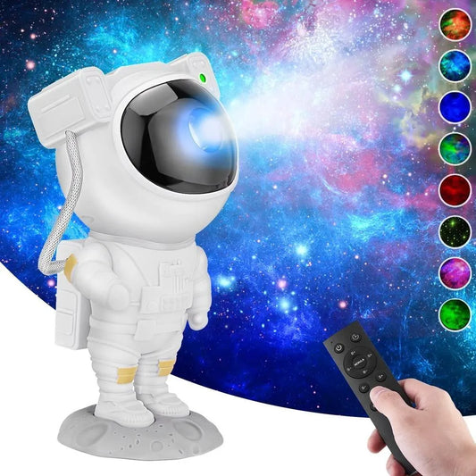 Proiector LED Astronaut cu Sunete, Lumini și Conexiune Bluetooth