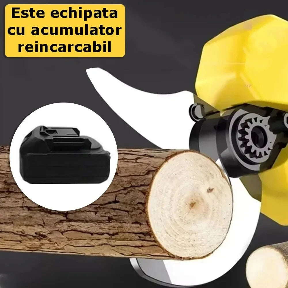 Foarfecă Electrică Automată 48V cu Acumulator 5000mAh -  Lamă din Oțel Carbon - imagine 3