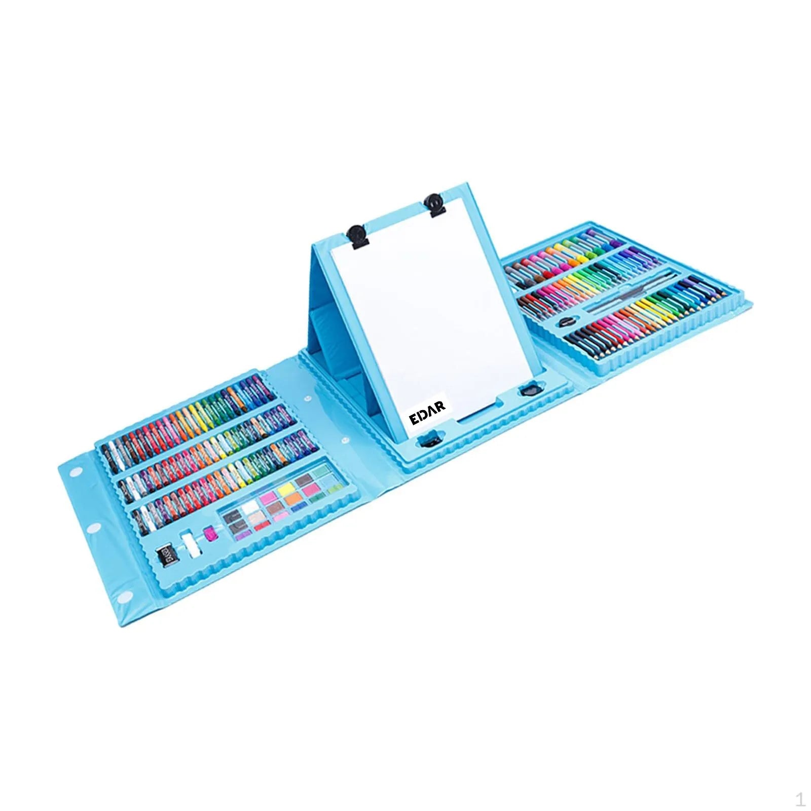 Set pictura si desen pentru copii, 208 piese, trusa completa pentru creativitate