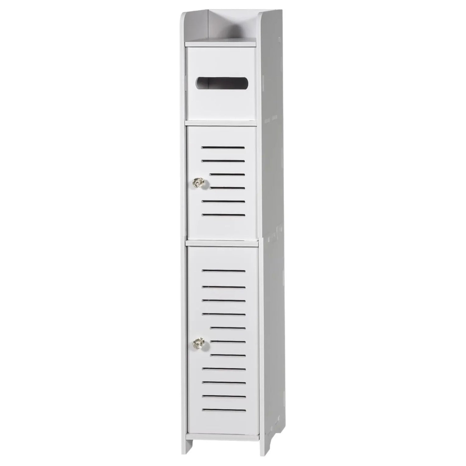 Dulap de Baie cu 4 Niveluri – 78 x 17 x 15 cm, PVC, Organizator Îngust pentru Spații Mici - imagine 2