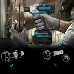 Set Mașină de Găurit și Înșurubat cu Impact 48V, 2 Acumulatori, 4500RPM, 330Nm