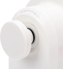 Concasor electric de gheață 20W cu încărcare USB și lame inox, alb