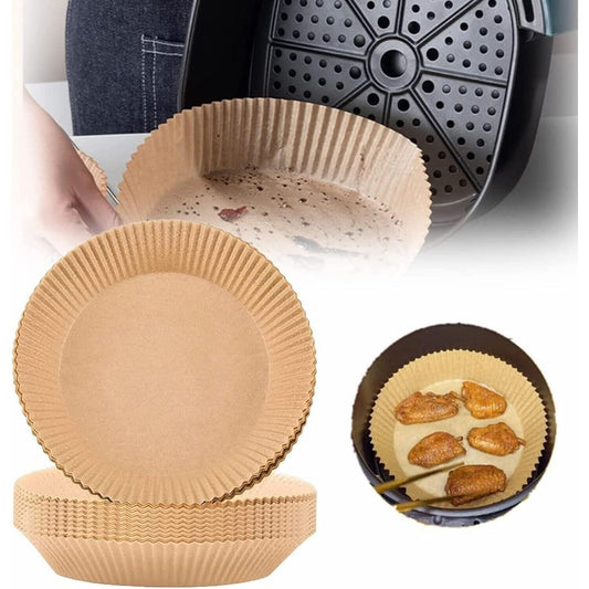 Set Folii pentru Air Fryer – Hârtie de Copt Antiaderentă