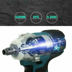 Set Mașină de Găurit și Înșurubat cu Impact 48V, 2 Acumulatori, 4500RPM, 330Nm