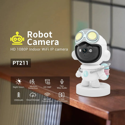 Camera de supraveghere WiFi 2MP cu detectie umanoida si vedere nocturna cu infrarosu - imagine 2