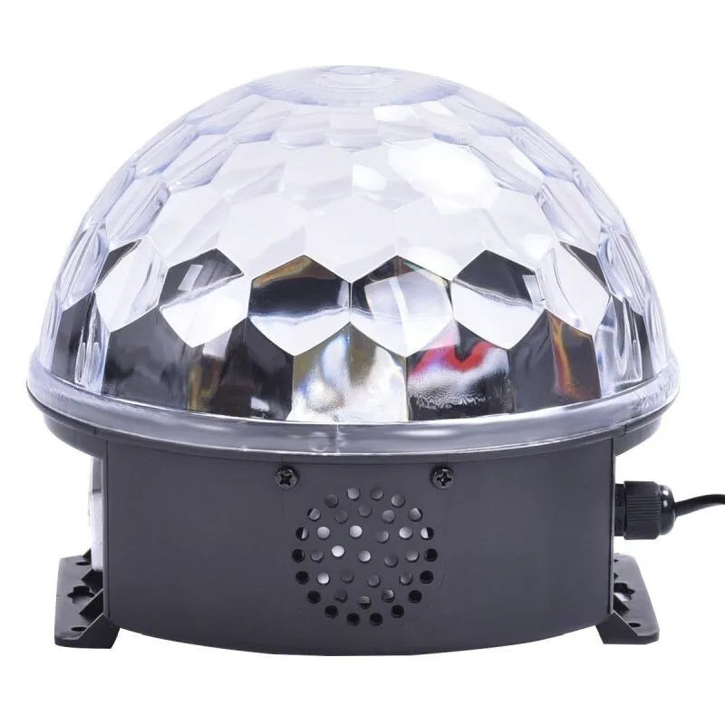 Proiector Disco LED Magic Ball cu Telecomandă și Redare Audio MP3 - imagine 5
