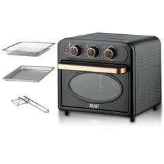 Friteuză cu Aer Cald RAF 18L Tip Cuptor Electric Multifuncțional