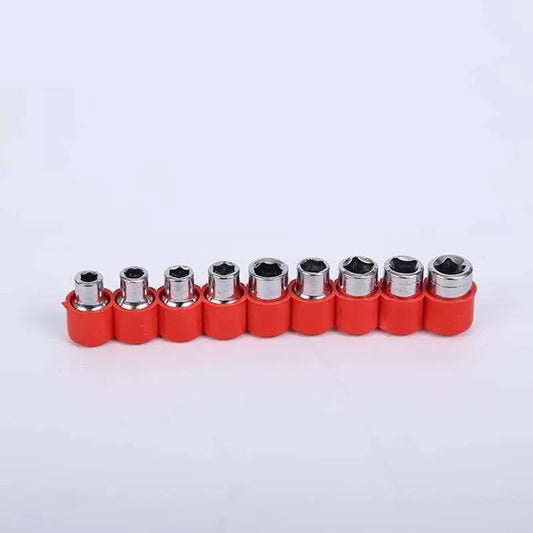 Set 21 Piese cu 9 Tubulare, 11 Biți și Mâner Magnetic în Formă de T