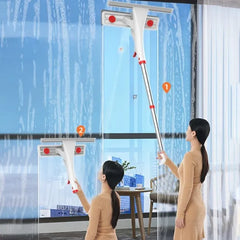 Spray Curățare Geamuri cu Lavetă Integrată