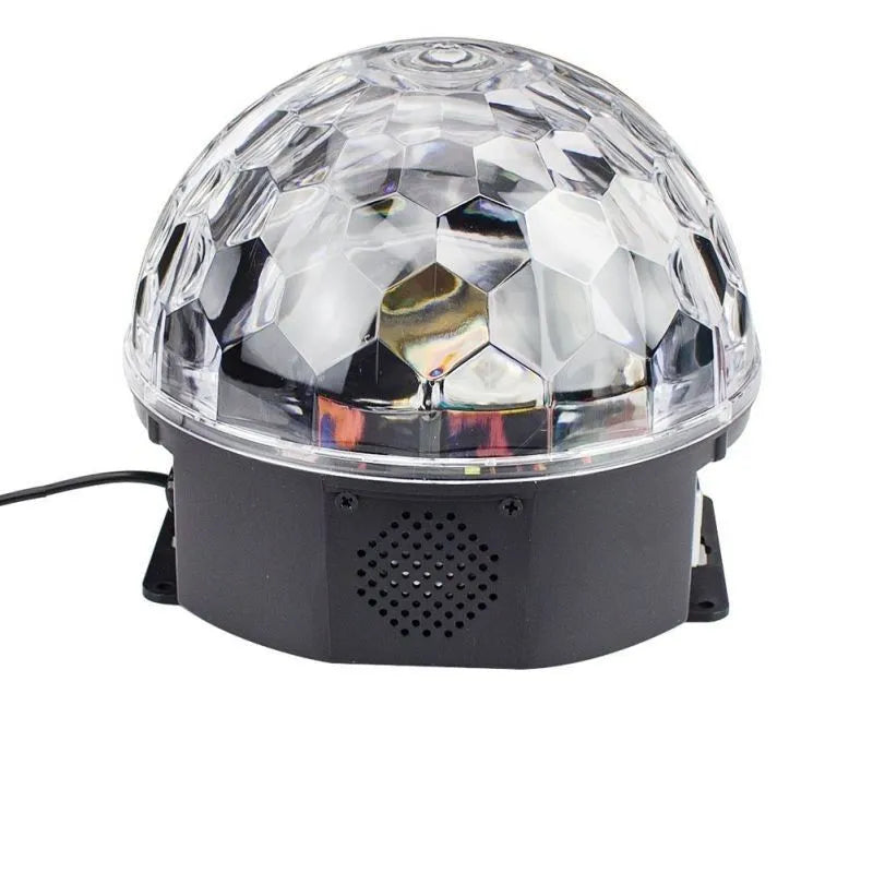 Proiector Disco LED Magic Ball cu Telecomandă și Redare Audio MP3 - imagine 6