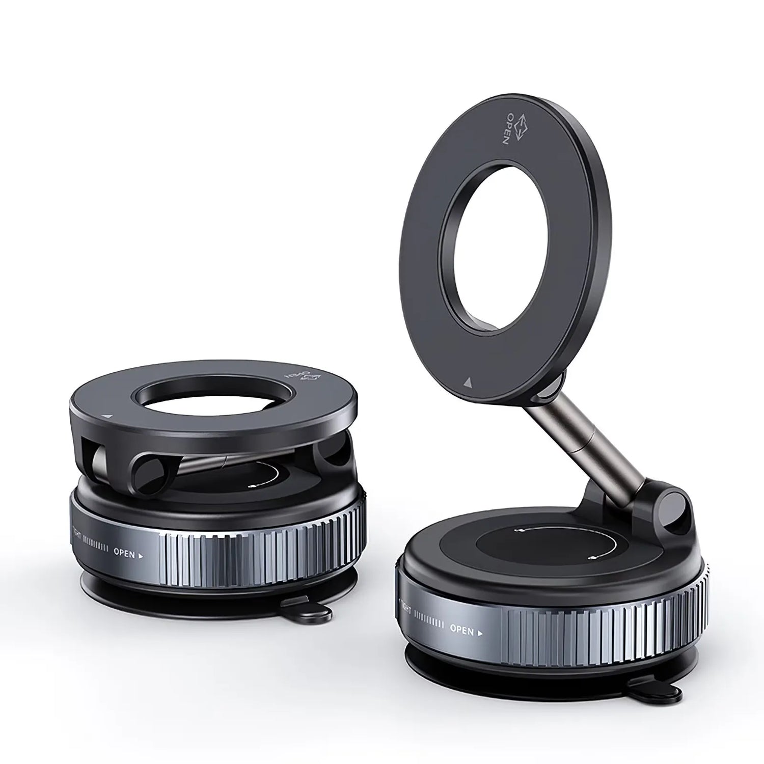 Suport Auto Magnetic pentru Telefon, Rotire 360°, Compatibil MagSafe și Android, Montare pe Bord - imagine 5