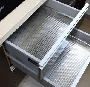 Folie Autoadezivă din Aluminiu pentru Bucătărie, 60 x 500 cm - imagine 3