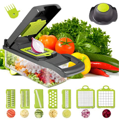 Răzătoare Multifuncțională pentru Legume și Fructe cu 22 Accesorii