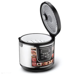 Multicooker Electric RAF 6L cu 12 Programe și Panou Digital Inteligent - Alb
